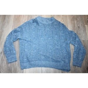DIP Size XL Loose knit Sweater Pullover 3/4 Sleeve